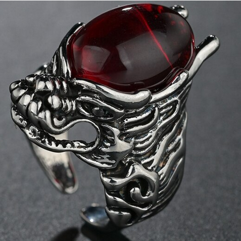 Bague Dragon Crâne Bijoux Dragon