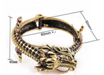 bracelet dragon rigide