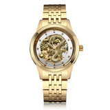 Montre Dragon Homme Or