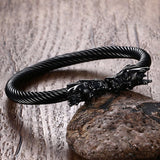 bracelet tete dragon