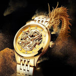 montre dragon or