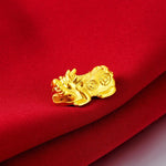 dragon or en pendentif